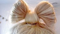 Schleifchen aus Haaren: DIY